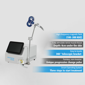 Dispositivo de Terapia Magnética PHYSIO WAVE 2026 Mejorado con Pantalla Táctil de 12.1 Pulgadas para Estimulación de Tejidos Profundos y Manejo del Dolor - Product Image 2