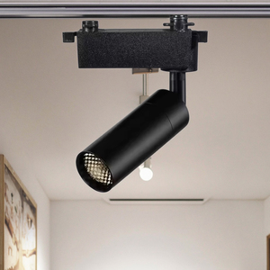 Modern Design Anti-Glare <strong>Rotation</strong> Smart LED <strong>Track</strong> Light <strong>Flexible</strong> Focusable Cob Chip for Restaurant Lighting New Aluminum Body - Product Image 1