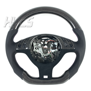 Accessoires d'intérieur de voiture personnalisés Volant en fibre de carbone pour BMW E46 M3 E38 E39 E82 E87 M2 <span class=keywords><strong>E</strong></span> M4 E53 330ci 325i - Product Image 1