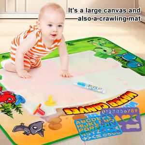 Oversized watercanvas voor kinderen, waterverf, magische herhaalbare graffitiblad, baby speelgoed, schilderdoek, kruipmat - Product Image 3