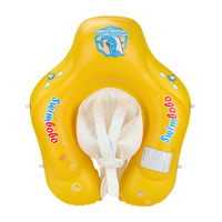 Swimbobo Conception de natation pour enfants Double Gasbag Parc de jouets aquatiques Anneau jaune Flotteur de natation Anneau gonflable pour bébé Été