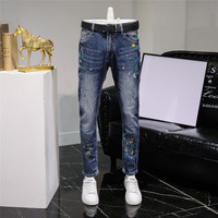 Jeans en denim pour hommes et garçons, marques en surplus, prix super bas, collection asymétrique hiver automne Crystal