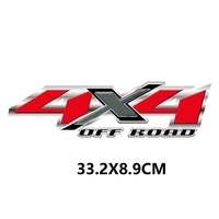 Autocollants imperméables pour accessoires de voiture 4x4 tout-terrain, autocollants en vinyle pour voitures, camions, pick-up