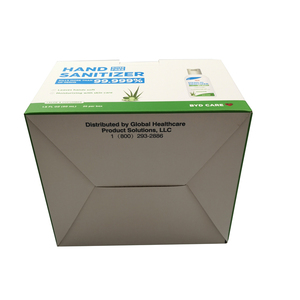 Custom Logo foldable shipping box mailing box hand sanitizer paper packaging box - Product Image 4