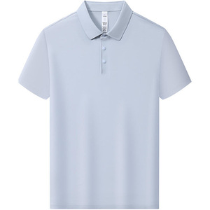 Custom Made Polo Shirt Solid Color Nylon Short Sleeve Daily Wear Promotional Clothing - Product Image 3