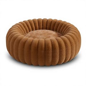 Cama Redonda para Gatos, un Lugar Acogedor para Descansar para Mascotas Pequeñas como Gatos y Perros, una Cama Cálida y Esponjosa para Gatos - Product Image 4