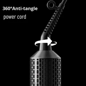 Nuovo Asciugacapelli Ionico ad Alta Velocità 1200W in Plastica per Uso Domestico, 5-in-1 con Motore BLDC, Arricciacapelli Elettrico Automatico, Piastra Lisciante e Pettine Volumizzante - Product Image 6