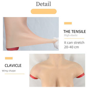 Silikon meme Transgender transeksüel Shemale için vajina erkek kadın şekillendirici ile tam giyisi oluşturur - Product Image 3