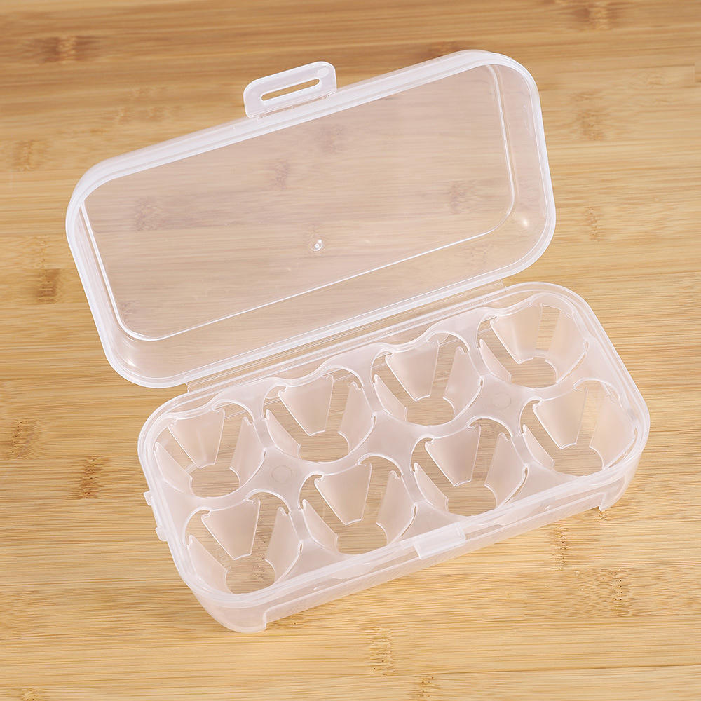 Version améliorée - Boîte à 8 œufs avec absorption des chocs et rembourrage.