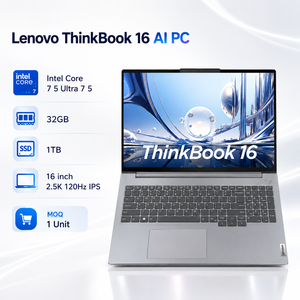 Venta al por Mayor de Lenovo ThinkBook 16 AI PC 2025 Intel Core 7 5 Ultra 7 5 32GB 1TB 16 Pulgadas 2.5K 120Hz IPS Portátil Empresarial Windows 11 - Product Image 1