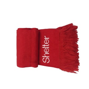 Bufanda Larga Roja de Moda para Invierno, para Mujer, Cómoda, Ideal para Regalos Empresariales y Promocionales, Venta al Por Mayor - Product Image 6