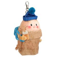 Porte-clés en peluche en forme de pomme de terre, design personnalisé, fabriqué en usine, pomme de terre en peluche, porte-clés en forme de pomme de terre, accessoires de sac en forme de pomme de terre
