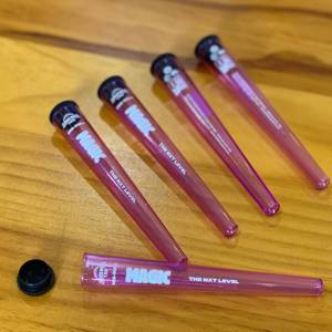 ราคาโรงงาน ขายส่ง หลอดพลาสติกทรงกรวยแบบเปิดฝาได้ รีไซเคิลได้ บรรจุภัณฑ์แบบม้วนกระดาษสำเร็จรูป สำหรับเก็บซิการ์ - Product Image 4