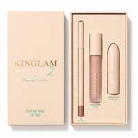 Boîte cadeau cosmétique personnalisée, emballage pour gloss et rouge à lèvres, emballage de produits de beauté de luxe, boîte en papier rigide, fabricant OEM