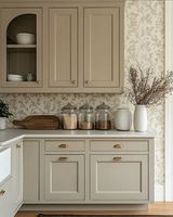 Armoires de cuisine style Shaker, armoires de cuisine américaines de style farmhouse prêtes à assembler, armoires de cuisine en bois peintes sur mesure