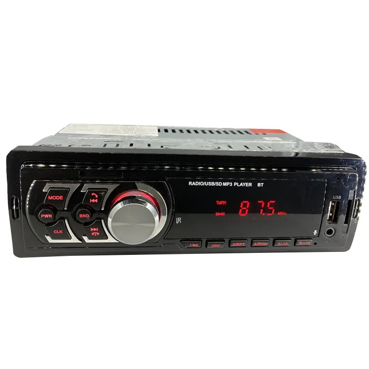 Led Displayer Hands Free Calling Car Radios Stereo Mp3 FM Radio Audio Stereo Small Mp3 Car Music Player