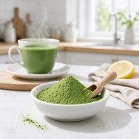 Poudre de Matcha Instantanée Cérémoniale Fraîche Certifiée USDA en Gros de Chine, Poudre de Thé Vert 100% pour la Santé et la Minceur, en Vrac, Boîte, Sac, Tasse