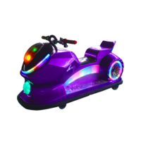 Voiture électrique pour enfants de style moto avec moteur sans balais 350W, batterie 20Ah*2 et carrosserie en fibre de verre pour parcs d'attractions