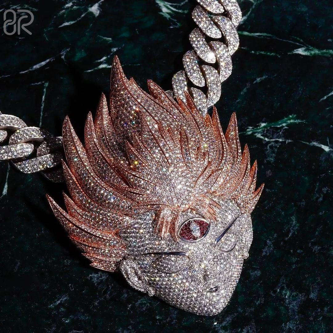 3inches Moissanite+S925