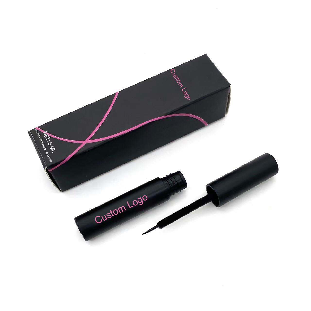 strip lash glue black