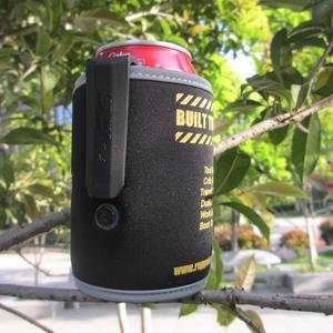 Neoprene Cooler Bag with Reflective Tape Plastic Clip Protective Stubby Holder - Product Image 3