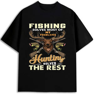 Camiseta de Algodón para Hombre, 180 g/m², Manga Corta, Estampada con Diseño, Ecológica, Corte Regular - Product Image 1