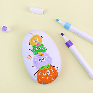 Vente chaude 12/24/36/48/72/80/100/120 couleur acrylique marqueur stylo ensemble pour œuvres d'art roches bois tissu pour peinture Graffiti <span class=keywords><strong>dessin</strong></span> - Product Image 6