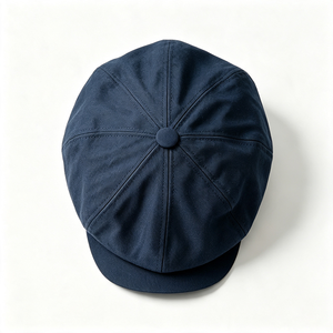 Casquette Gavroche 100% Coton 8 Panneaux Couleur Unie Dos Fermé Personnalisable Logo Vintage pour Hommes et Femmes Usage Quotidien Vente en Gros - Product Image 6