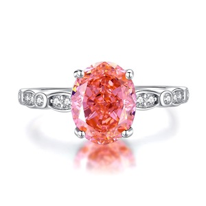 Anillo de esmeralda de abuela Vintage de lujo de plata S925, Zirconia cúbica de alto carbono, corte ovalado <span class=keywords><strong>para</strong></span> bodas, gran idea de regalo - Product Image 3