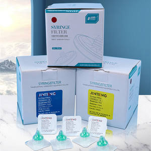 مصنع توريد معقم 25 قطر فلتر حقنة نايلون مع 0.22um حجم المسام غاما معقمة OEM تصفية ما قبل التصفية - Product Image 4