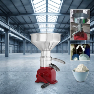Séparateur de lait automatique en acier inoxydable, écrémeuse de crème laitière, séparateur de graisse de lait pour usage agricole et commercial - Product Image 1