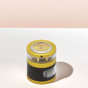 Nuevo Diseño 2024, Molinillo de Hierbas para Relojes de 55 mm y 4 Capas de Aluminio con Cajón, Molinillo de Hierbas para Fumar Tabaco de Alta Calidad al por Mayor - Product Image 3