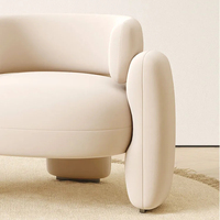 Nordic luxe maison balcons salons loisirs négociations réception canapés et chaises