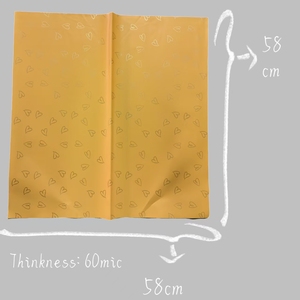 Papier d'emballage en film perlé à motif cœur personnalisable SEEWIN, élégant, décoratif, imperméable, semi-rigide, imprimé numériquement - Product Image 5