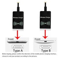 Chargeur sans fil universel portable mini et fin à prix abordable pour téléphone portable, carte réceptrice, adaptateur de charge rapide pour Android