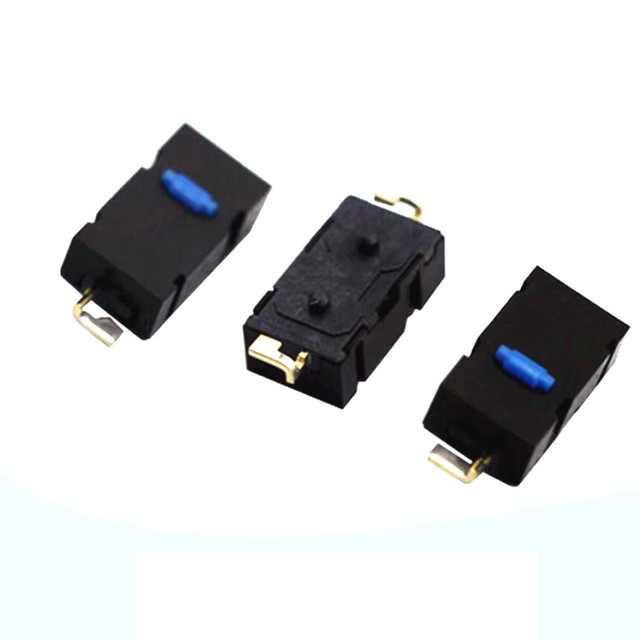 D2LS-21 Computer Mouse Micro Switch 5 Million Clicks 0.6N SMD2 Mouse Button