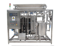 Pasteurisateur à plaques haute productivité 500L-2000L pour jus, œufs, industries agricoles, état neuf, pompe de pasteurisation du lait de coco