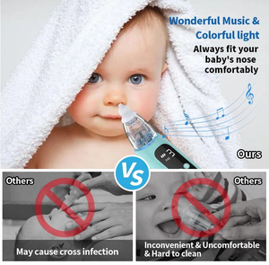 Inhalador de nariz para bebés, inhalador de nariz, inhalador de nariz eléctrico, congestión Nasal para niños, descarga Nasal, dragado, limpiador Nasal - Product Image 6