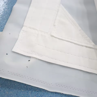 Toiles filtrantes pour presse à plaques en monofilament de nylon, à surface lisse, résistantes aux acides, fabriquées à partir de matières premières importées de haute qualité