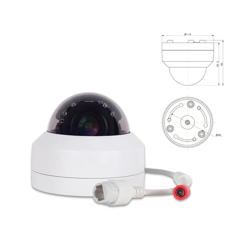 Caméra dôme de vitesse 2MP IP66 caméra de sécurité sans fil étanche 1080P caméra de suivi automatique IP WIFI PTZ