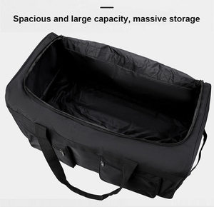 Unisex New Multifunctional 2-<b>Wheel</b> Foldable Durable 155L Travel Trolley Luggage Bag <b>Backpack</b> with Compressible Shoulder Straps - Product Image 6