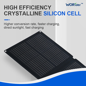 Panel solar plegable de 200W de cristal único de eficiencia energética para central eléctrica portátil - Product Image 3