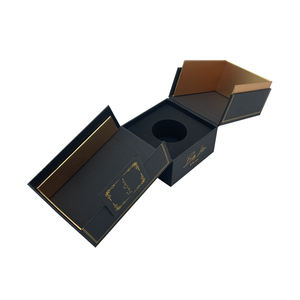 Yüksek kaliteli boş 50ml parfüm benzersiz tasarım ambalaj özel boş parfüm şişesi kutusu çift taraflı bölünmüş açık kutu - Product Image 5