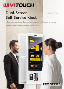 ตู้สั่งซื้ออาหารตู้จอดรถระบบสัมผัสแบบบริการตนเองระบบแอนดรอยด์ - Product Image 5