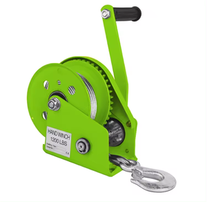 Treuil manuel portable <span class=keywords><strong>FLDA</strong></span> 1200/1800/2600lbs, mini treuil de levage autobloquant, câble en acier inoxydable, hauteur maximale 10m, utilisation pour bateau - Product Image 3