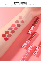 Coffret Cadeau Magnétique de 12 Gloss à Lèvres Professionnels – Design Élégant, Fini Mat, Anti-Transfert, Rouge à Lèvres Liquide Longue Tenue