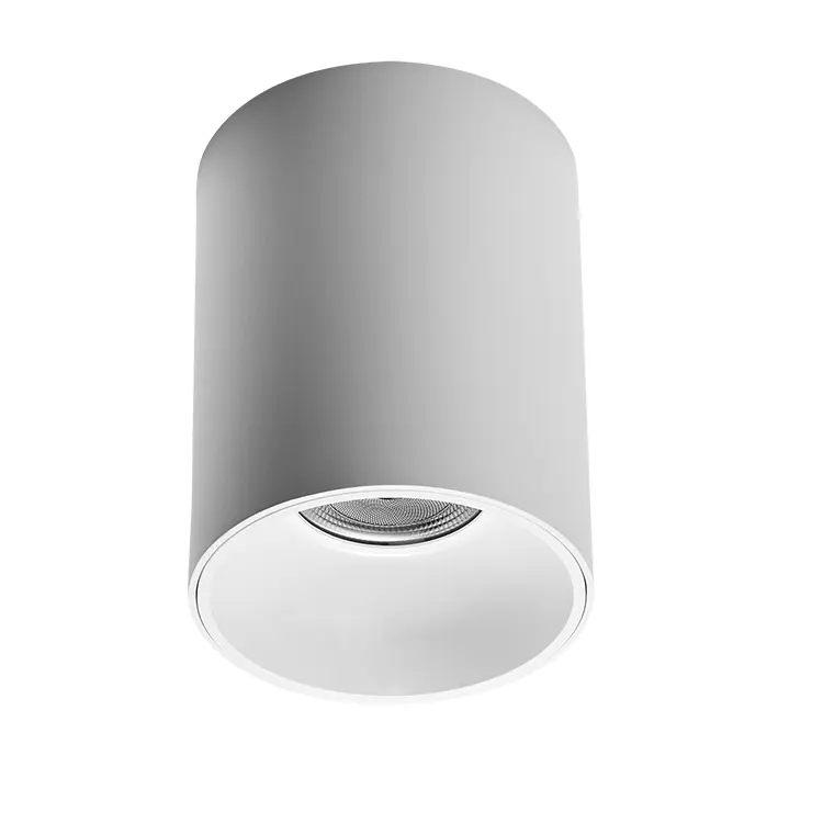 Foco de techo para interiores, foco led empotrable de cilindro montado en superficie, IP65, 8w, 12w, 15w, 20w, 25w, 30w, 40w y 45w