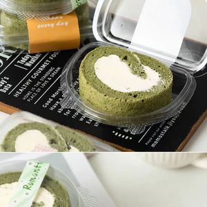 Rollo de Pastel <span class=keywords><strong>Sam</strong></span> Estilo Japonés, Rollo Suizo, Caja Individual para Hornear, Portátil, Transparente, Dividida y Empacada - Product Image 4
