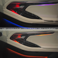 Pour 2020-2023 Land Rover Range Rover Evoque L551 Multi Couleurs Atmosphère Lampe LED barre Lumineuse Intérieur Lumière Garniture Lumière Ambiante