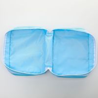Einfaches Bubble-Gaze Kosmetiktaschen-Set Mehrteilige Reise-Make-up-Aufbewahrungsorganizer-Tasche